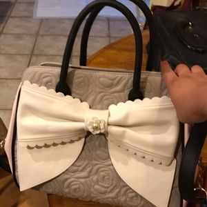 Purple Betsey Johnson purse